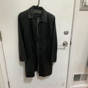 Vintage Kennith Cole leather coat